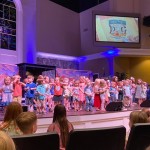 Youngsters packed the worship center at Fair Park Baptist Church in West Monroe for VBS.