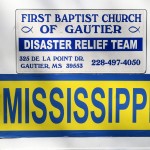 A Mississippi Baptist Disaster Relief team ministered out of Lacombe. Patrick Dennis photo