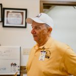 Edgar Barnhill served as the “white hat,” or head coordinator, of the Incident Command Center at First Baptist Church in Mandeville. Barnhill is a member of Charleston First Baptist Church in Missouri. TAB Media photo
