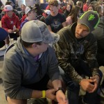 Students and adults were given the opportunity to practice sharing their story of how Jesus changed their life during a session of the 2021 Youth Evangelism Celebration.