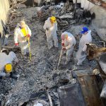 A seven-member DR team from Walker and Natchitoches spent the week of Feb. 15-20 helping recovery efforts at 10 home sites ravaged by fire.