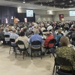 A record crowd of 1,100 attended the CENLA Pregnancy Center ‘Gift of Life’ banquet at the Randolph Riverfront Center in Alexandria Sept. 13, 2022.