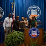 Anthony Gaines was inducted into the LCU Sports Hall of Fame.