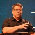 Bill Dye, pastor of North Monroe Baptist Church, Monroe, used James 1:2-4 to challenge pastors to endure through character.