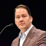 During the 2022 Louisiana Baptist Convention Annual Meeting, President Reggie Bridges, also pastor, Temple Baptist Church, Ruston, addressed questions regarding resolutions. File photo