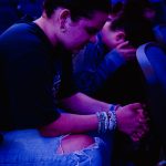 Louisiana Christian University hosted a time of prayer and worship in Guinn Auditorium.