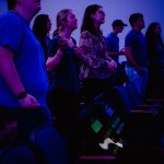 Louisiana Christian University hosted a time of prayer and worship in Guinn Auditorium.