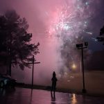 The 70th anniversary celebration of Clara Springs Baptist Camp included a fireworks show.