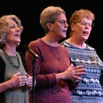 Members of the praise team led worship during the Big Creek Baptist Association Revival.