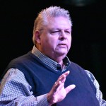 Evangelist Bill Britt of Haughton shared about the need to accept Christ during the Big Creek Baptist Association Revival.