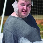 Aaron Fronek, a member of First Baptist Church, Zachary, enjoyed some time in soap suds at the 2023 Champions Camp at Tall Timbers Baptist Conference Center. The weekend for individuals with special needs drew 15 campers and 20 “buddies” and staff members. Brian Blackwell photo