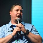 Brandon Lewis, equipping pastor at First Baptist Church, Haughton, served as emcee for YEC.