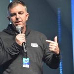 Louisiana Baptist Executive Director Steve Horn led a prayer to open YEC.