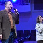 The praise and worship team from Temple Baptist Church, Ruston, led a time of worship at ECON.