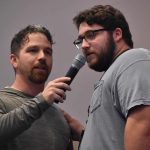 Blake Grundy, director of the McNeese State University BCM, conversed with a CEC participant.