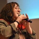 A member of the praise team at Istrouma Baptist Church, Baton Rouge, helped lead a time of worship at CEC.