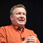 Louisiana Baptist Collegiate Ministry Team Director Mark Robinson challenged students to be ambassadors for Christ.