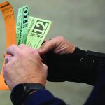 Messengers cast ballots on the Law Amendment.