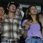 YEC featured times of praise and worship.