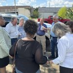 Individuals from Central Louisiana gathered to pray for students, teachers, families and the community.
Held outside the Rapides Parish School Board office in Alexandria, the event was marked by special music and prayer led by pastors of various denominations and in small groups who prayed for an area recently impacted by social media threats of possible shootings at several schools, Sept. 28-29.