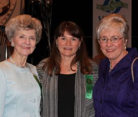 (L-R) Janet Hoffman, Kay Bennett, and Wanda Lee at the 2013 WMU Missions Celebration and Annual Meeting in Houston, Texas.