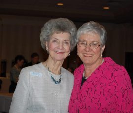 Janet Hoffman and Wanda Lee at the WMU Missions Celebration and Annual Meeting in Baltimore in June 2014.